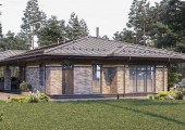 Готовый проект дома 207 кв.м // Артикул R-54