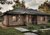 Готовый проект дома 124 кв.м // Артикул R-103
