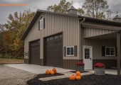 Готовый проект гаража 654 кв.м // Артикул  R-129