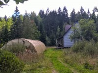 Жилой дом на хуторе, своя газовая ветка, 7 гектар земли 