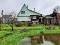 Симпатичный домик с прудом, гаражом и баней у реки на окраине г.Опочка