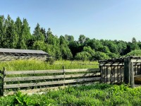 Добротный дом с хоз-вом и баней на хуторе под Псковскими Печорами