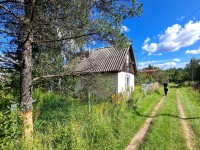 Небольшой дачный домик с баней под Псковом, речка и лес