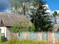 Небольшой дачный домик с баней под Псковом, речка и лес