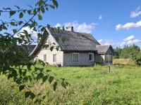 Дом на уютном хуторе у хвойного леса под Псковскими Печорами, 6 гектар земли 