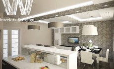 Дизайн интерьера 3-х комнатной квартиры 