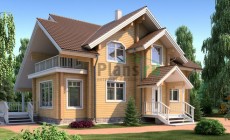 Проект деревянного дома 11-39