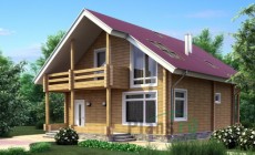 Проект деревянного дома 11-54