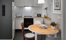 Угловая кухня для небольшой квартиры