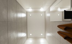 Туалетная комната 4 кв. м в современном стиле