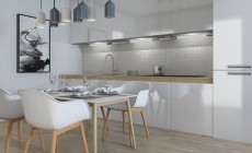 Дизайн кухни гостиной в современном стиле 
