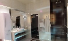 Ванная комната 12 кв. м в современном стиле