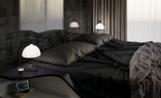 Дизайн мужской спальни.