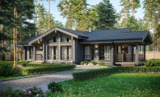 Готовый проект дома 120 кв.м // Артикул R-104