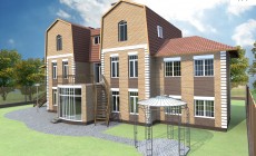 Готовый проект дома 300 кв.м // Артикул FP-1