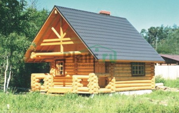 Проект деревянного дома 10-17