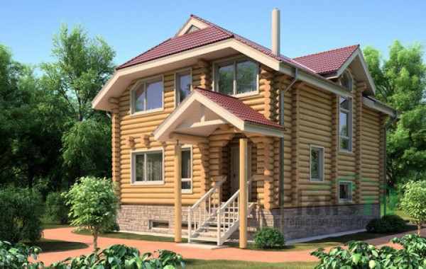 Проект деревянного дома 11-50