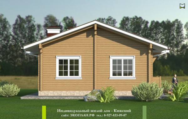 Готовый проект дома - Кижский - Экоплан.рф