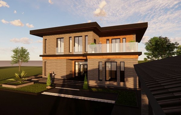 Готовый проект дома 276 кв.м // Артикул ВГ-203