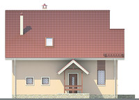 Проект кирпичного дома 71-20 фасад