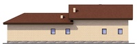 Проект кирпичного дома 72-85 фасад