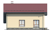 Проект кирпичного дома 73-61 фасад
