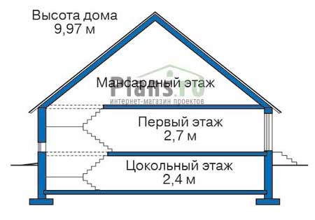 Проект деревянного дома 11-79 план