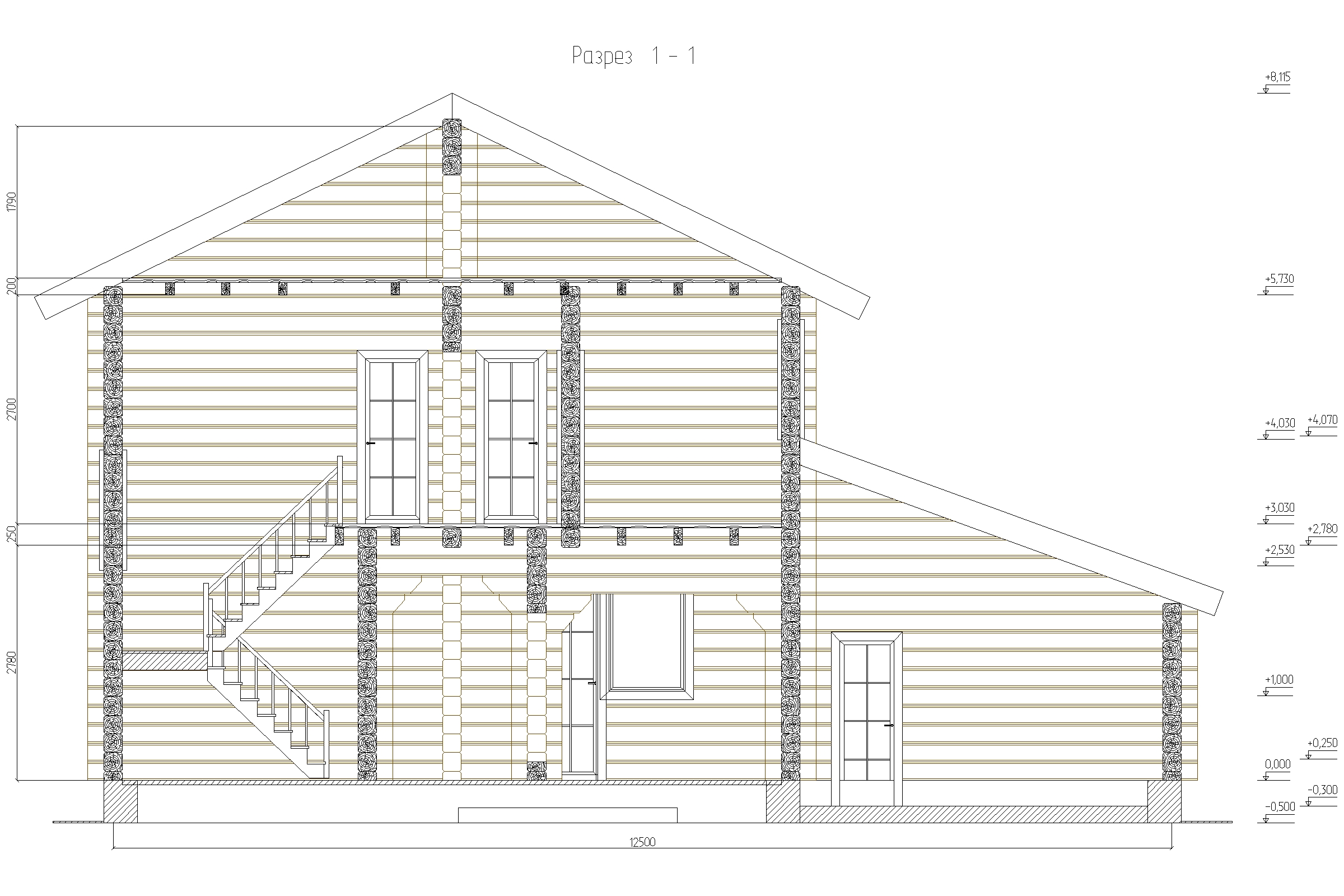Проект двухэтажного дома 200м2 план