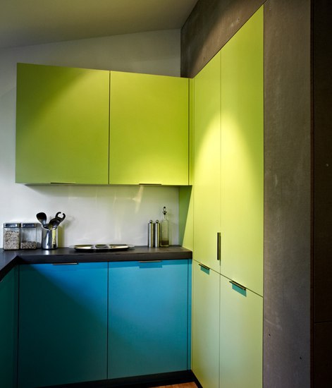 Кухня в желто зеленых тонах (69 фото)