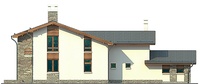 Проект кирпичного дома 38-01 фасад