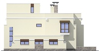 Проект кирпичного дома 38-10 фасад