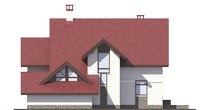 Проект кирпичного дома 39-20 фасад