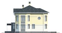 Проект кирпичного дома 39-21 фасад