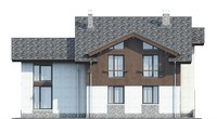 Проект кирпичного дома 39-47 фасад