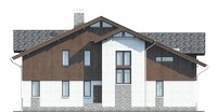 Проект кирпичного дома 39-47 фасад