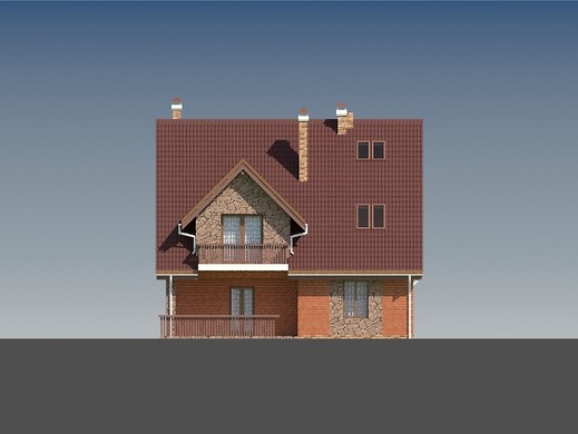 Проект дома 4m811 фасад