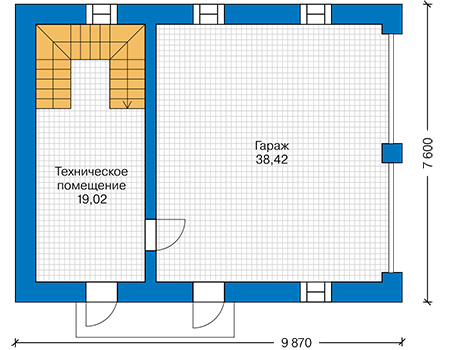 Проект дома 41 44