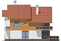 Проект кирпичного дома 41-25 фасад