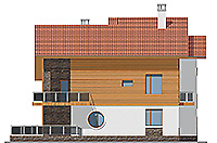 Проект кирпичного дома 41-25 фасад