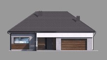 Проект дома 4m722 фасад