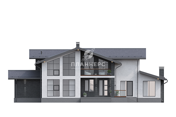 Проект дома Планнерс 259-360-1М фасад