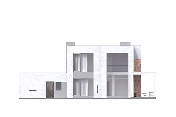 Проект дома Планнерс 254-226-2Г фасад