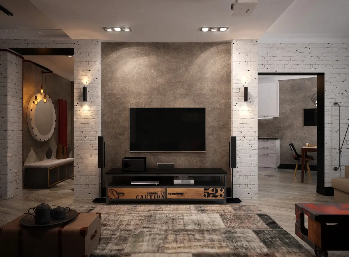 Частная квартира, 94 кв м "NY loft" 6