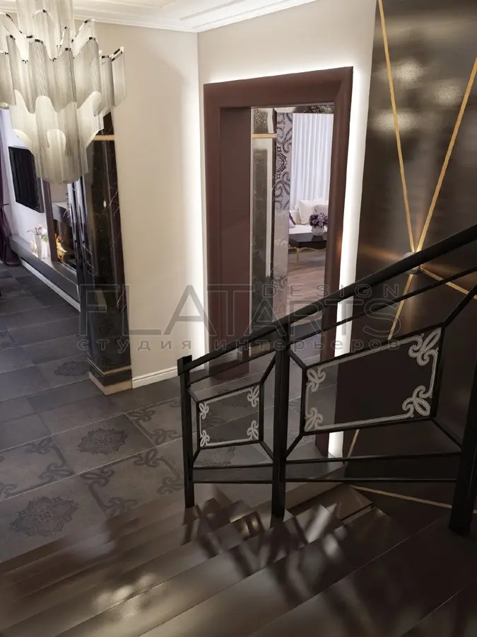Дизайн дома 350 кв.м в стиле арт-деко 2