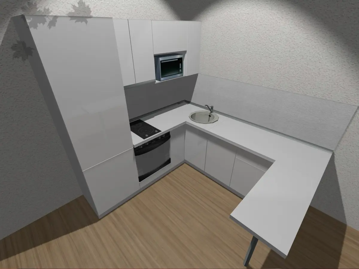Кухня для квартиры студии от Premier Garden 4
