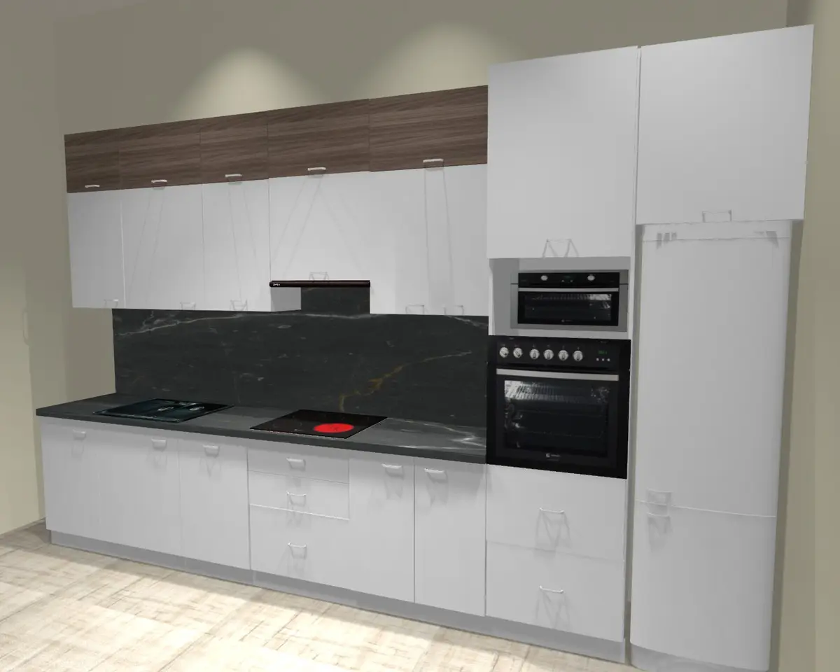 Кухонный гарнитур в ЖК "Новое Сертолово" от Premier Garden 3