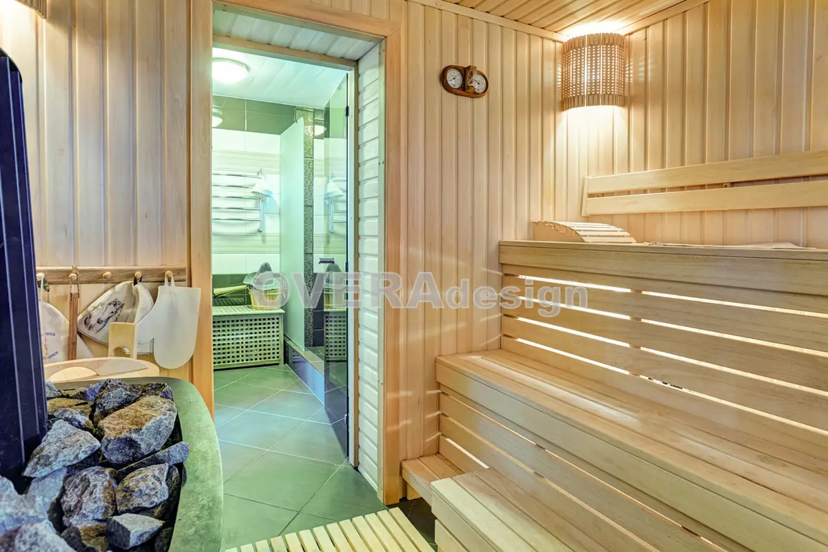 Дизайн интерьера бани 85 кв.м 3