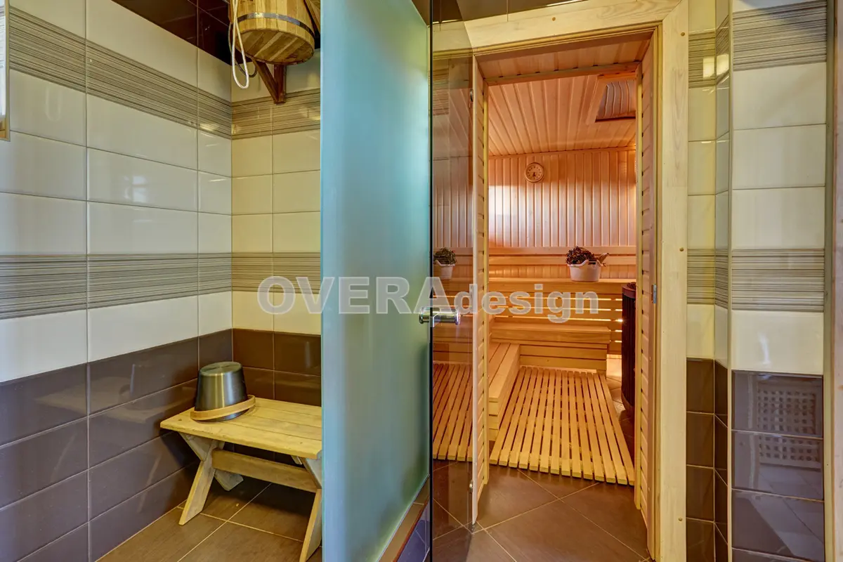 Дизайн интерьера бани 85 кв.м 4