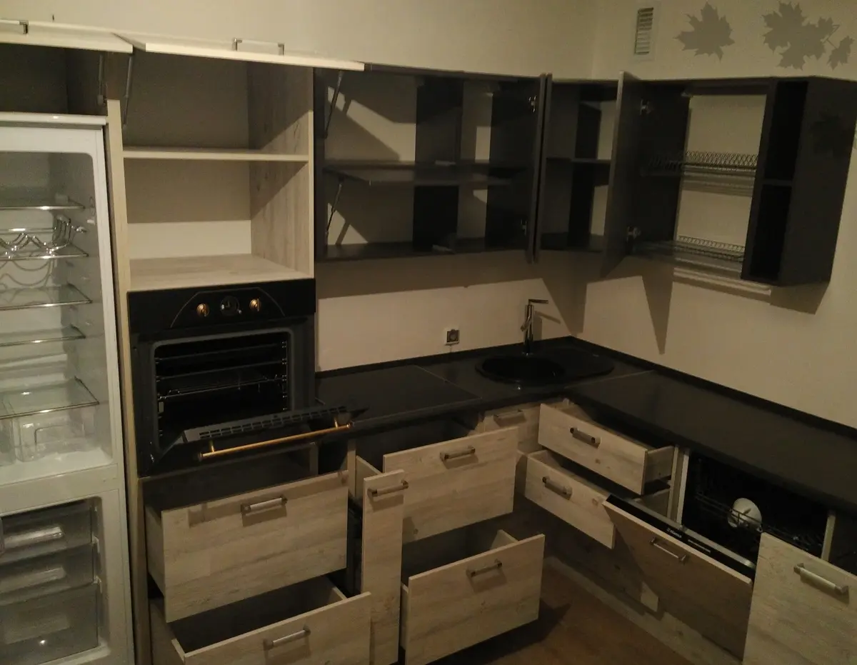 Кухонный гарнитур в ЖК Солнечный город от Premier Garden 3