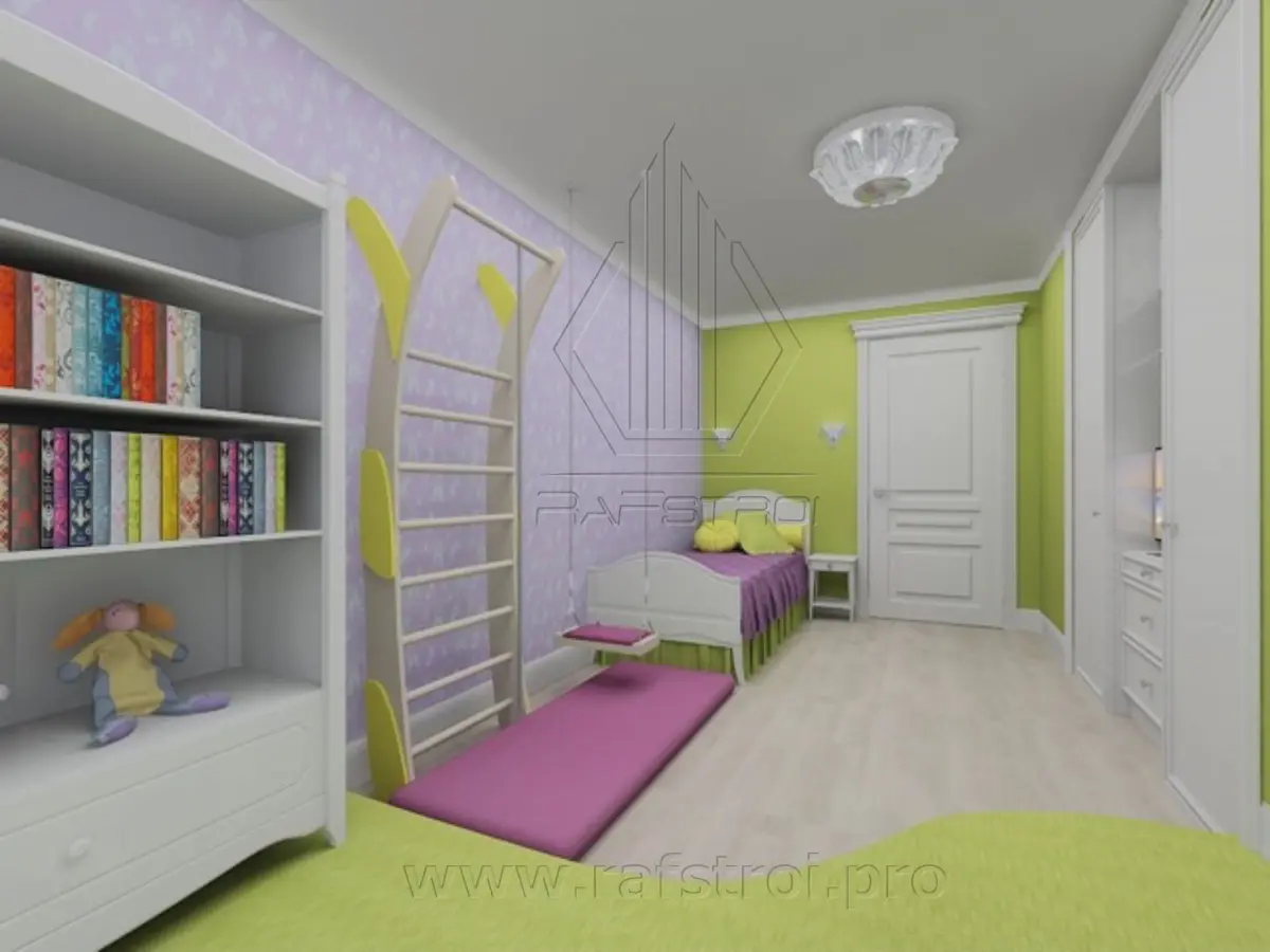 Дизайн квартиры в 2 уровня 7